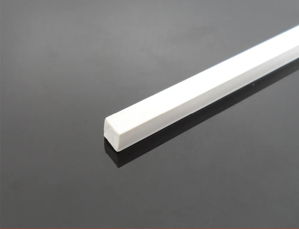 10PCS 2*2mm/3*3mm/4*4mm/6*6mm ABS Square Bar Plastic Rod Solid Square