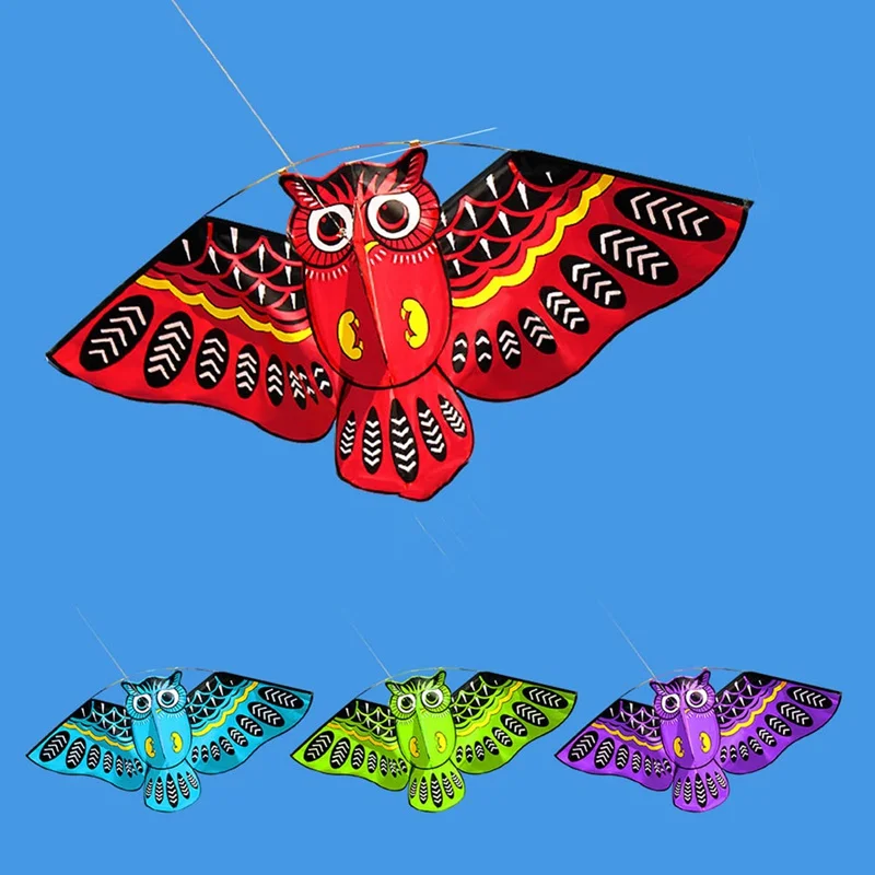 Owl Ainimal Kite Single Line Bird Kite Outdoor Fun Sports Easy To Fly