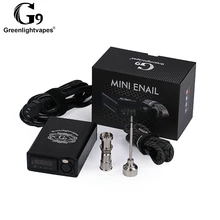 G9 мини Enail электронный регулятор температуры коробка с Domeless ногтей 10 мм 16 мм или 20 мм E ногтей Змеевиковый подогреватель для самодельный испаритель C