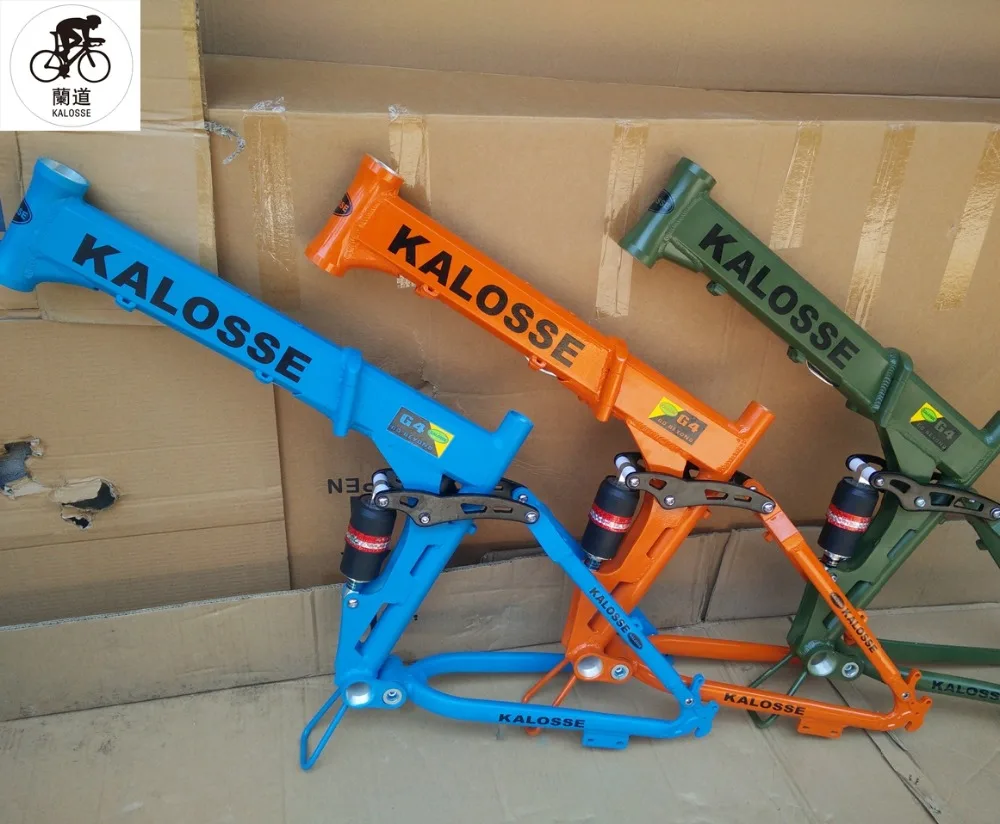 Perfect Kaloss  Hot selling  Folding  Fat bike frame  snow bike frame  26*17 inch ,  26*4.0 inch   Beach bike   frame 0