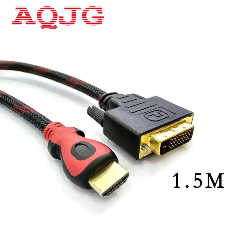Type A HDMI to DVI monitor AV cable HDMI male to DVI24+1 dual link male