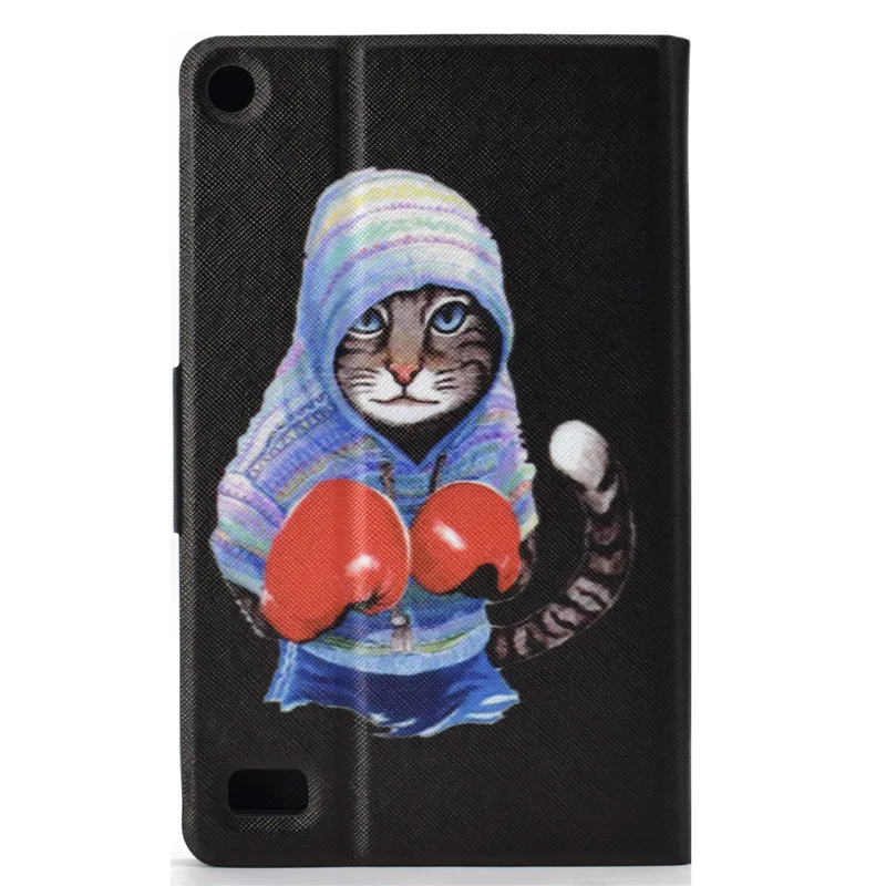 Wekays For Amazon Fire 7 2017 2015 Cartoon Cat Leather Fundas Case For Amazon Kindle Fire 7 Fire7 2015 2017 7.0 eBook Cover Case Wekays For Amazon Fire 7 2017 2015 Cartoon Cat Leather Fundas Case For Amazon Kindle Fire 7 Fire7 2015 2017 7.0 eBook Cover Case