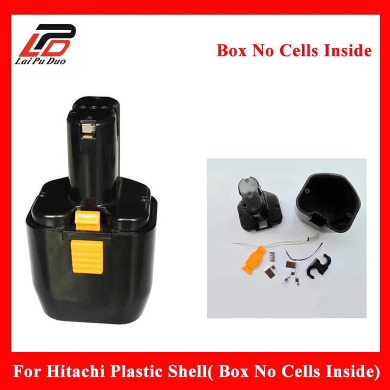 

Rechargeable 12v NI-MH NI-CD Battery case for Hitachi Plastic Shell( Box No Cells Inside) EB1224 EB12B EB12G FEB12S EB1214
