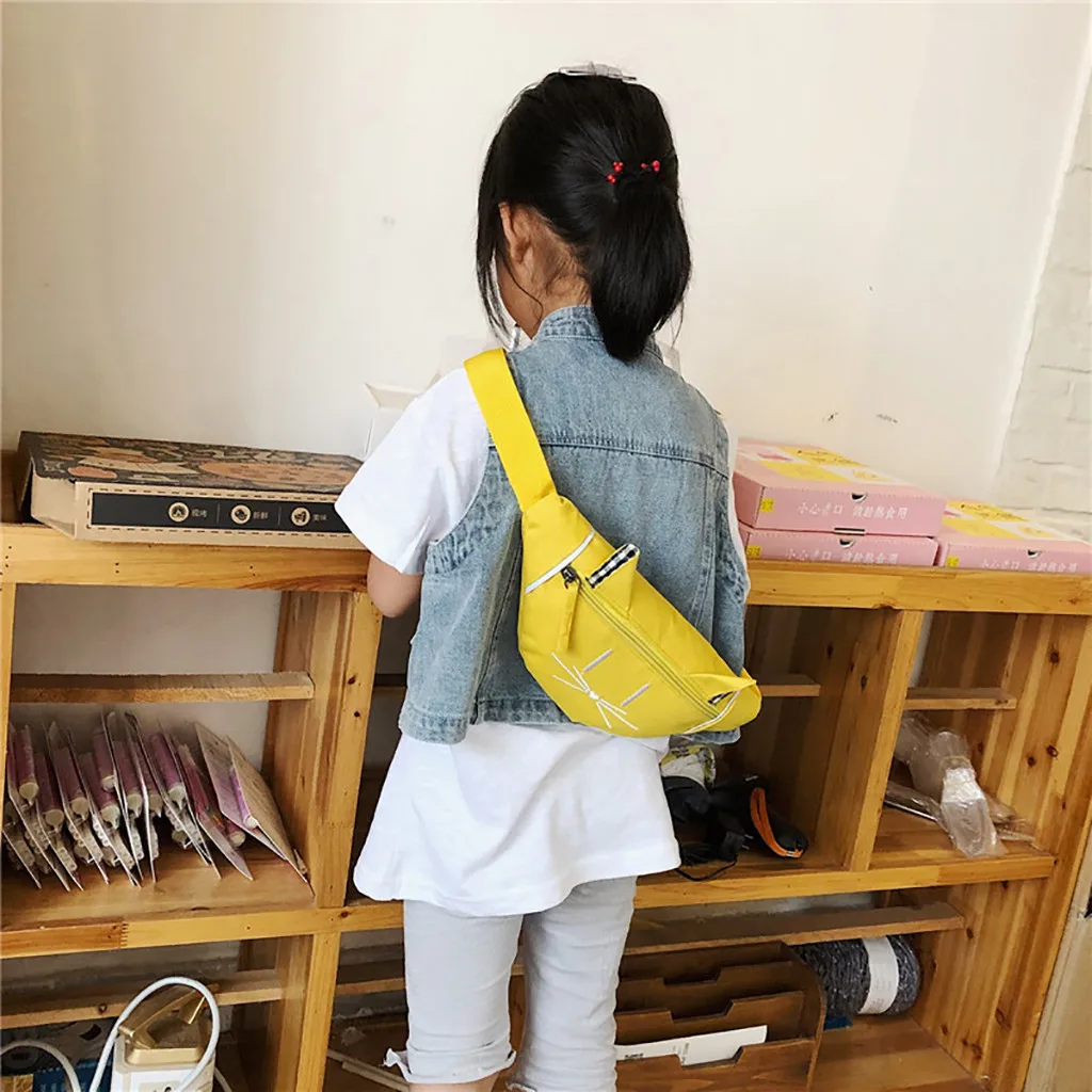 

2019 Fashion Child Joker Crossbody Chest Pocket Pocket Shoulder Chest Purse Bags