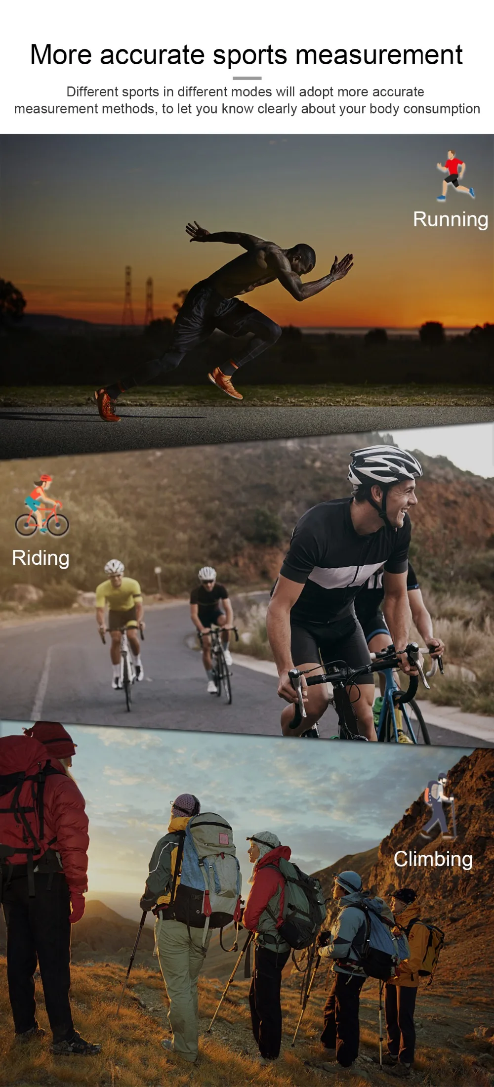 HI15 Smart Band IP67 Waterproof Pedometer Heart Rate Monitor Tracker Fitness Wearable Device Smartband Smart Bracelet pk mi band (9)