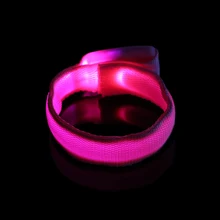 1 шт. отражающий свет повязки на руку ремень безопасности ремень для ночной бег велопрогулки высокого качества