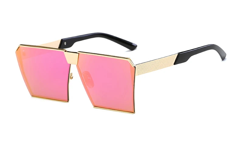 Новинка, солнцезащитные очки es для женщин и мужчин, негабаритные квадратные стекла es UV400, градиентные винтажные брендовые дизайнерские оправы для очков без оправы
