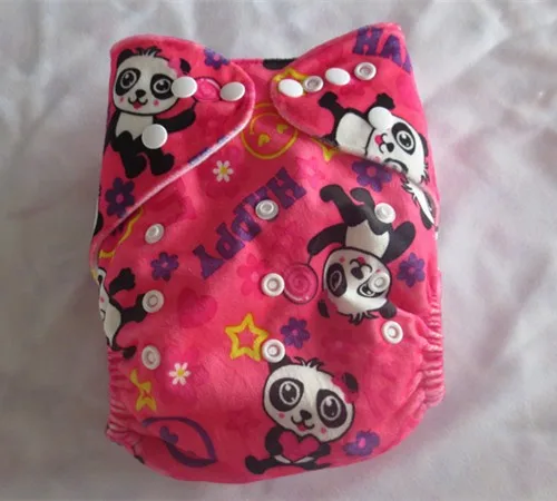 

Designs Baby Cloth Diapers One Size Pocket Fits All Baby Washable Diaper Minky Cloth Diaper With Insert 1 sets