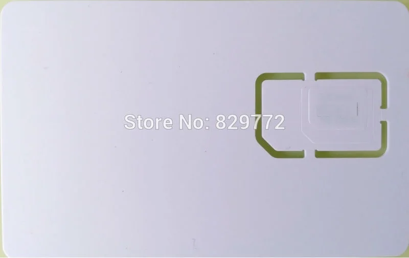 Piswords Blank SIM Card 4G LTE WCDMA GSM Mini Nano Micro Writable for Operator Milenage Algorithm blank sim card
