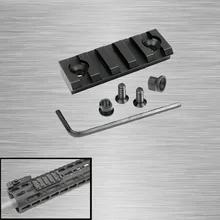 Охота страйкбол 5 Слот " Алюминиевый Keymod прицел Пикатинни Вивер страйкбол спортивный пистолет стрельба аксессуар рейку крепление