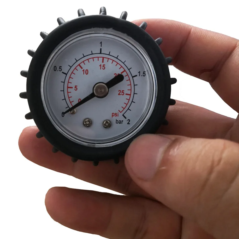 30 PSI barometer to measure inflatable boat dinghy air pressure indication with high pressure hand pump accessories kayaking (3)