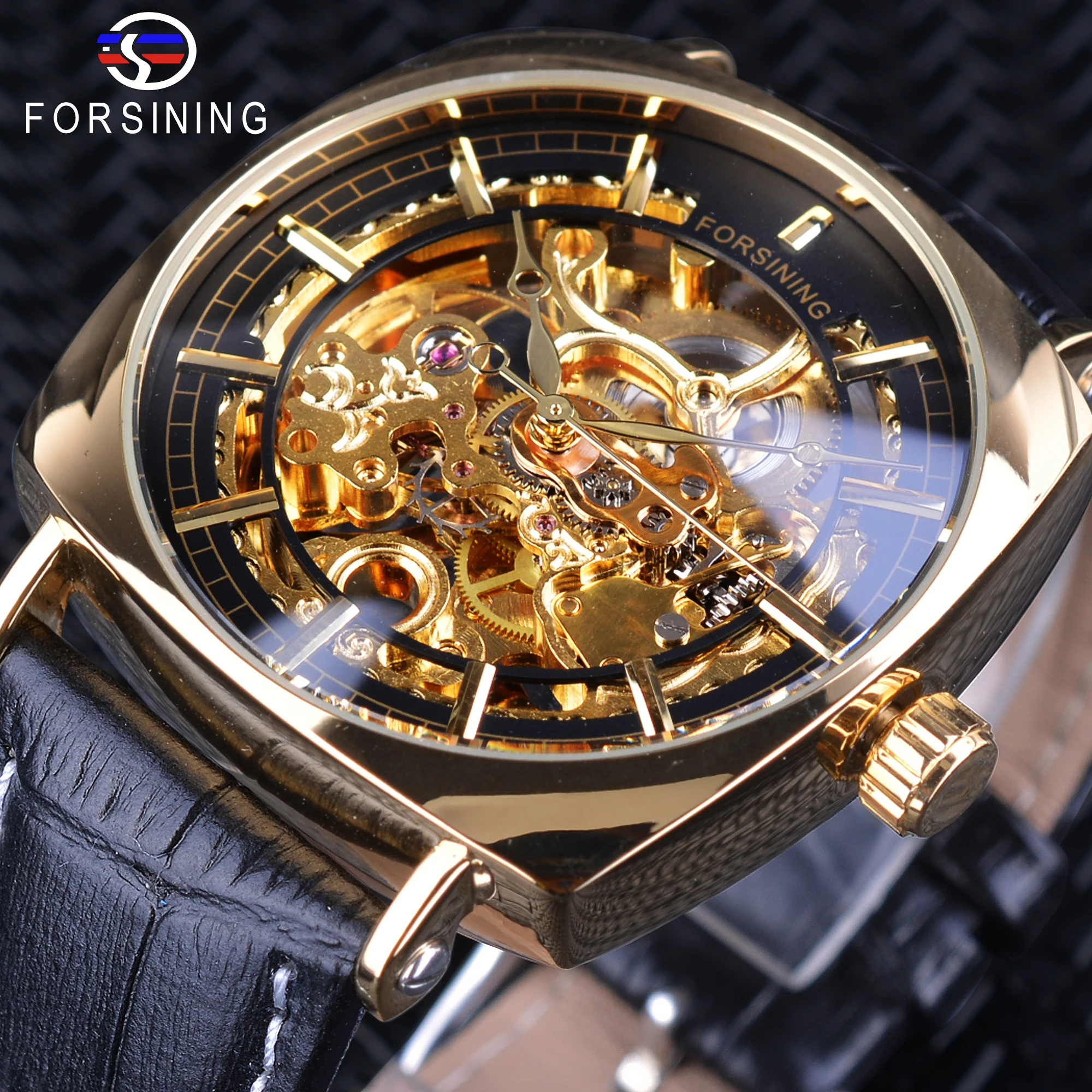 Часы forsining Skeleton