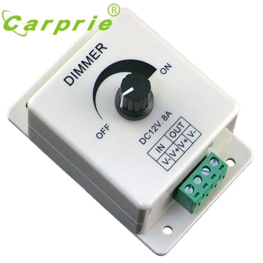 

Super 12V 8A PIR Sensor LED Strip Light Switch Dimmer Brightness Adjustable Controller