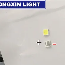 100 шт. АОТ светодиодный Подсветка 1,5 Вт-2 Вт 6В 2121 160LM холодный белый ЖК-дисплей Подсветка для ТВ Применение 2121C-W3M5