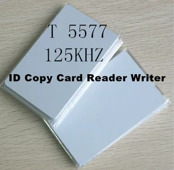 

100pcs/lot 125 kHz RFID card ID card ID Copy Card T5577 RFID card
