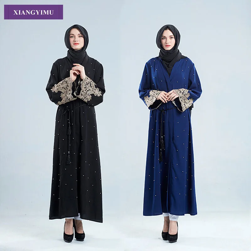 

eid muslim dress women arabic abaya islamic dress kaftan ramadan robe caftan dubai prayer clothes malaysia long dress elegant