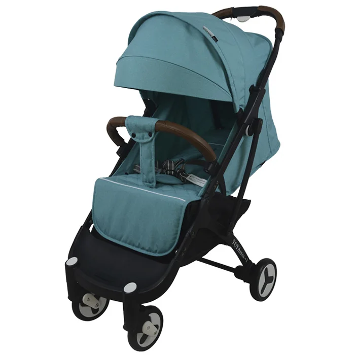 Портативная детская коляска YOYAplus 3 с высоким пейзажем, с откидывающейся коляской, для младенцев, маленьких размеров, на колесиках, чехол дизайнерская коляска-переноска - Цвет: type 16