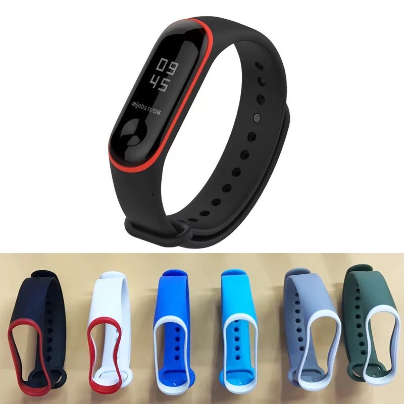 

COXANG Smart Accessories Strap for Xiaomi Mi Band 3 Smart Band Silicone Replacement Bracelet for Mi Band 3 Colorful Wrist Strap