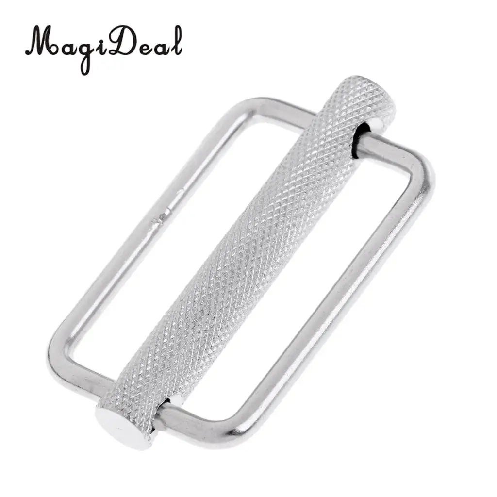 MagiDeal Heavy Duty Scuba Diving Snorkeling 5cm Weight Belt Keeper with Sliding Bar