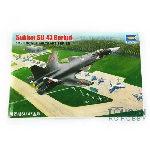 

Trumpeter 01324 1/144 Aircraft Sukhoi SU-47 Berkut Jet Fighter Model Plane