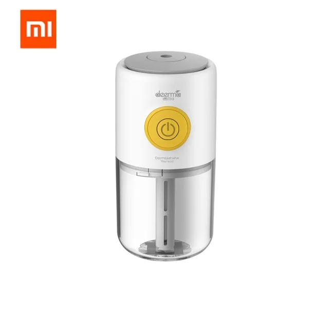 Увлажнитель воздуха xiaomi Mijia deerma Mini USB, тихий, Очищающий воздух, яркие огни, можно добавить ароматерапию для автомобиля, дома - Цвет: 1pcs