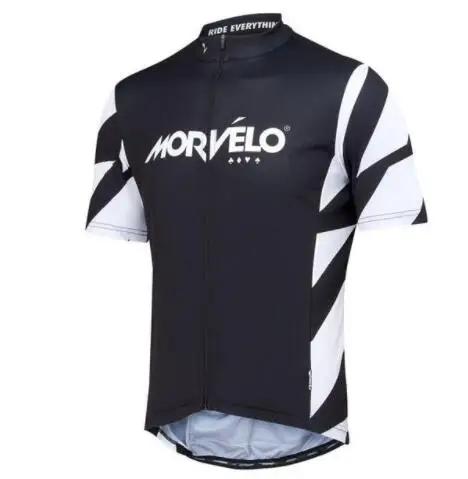2018 Новинка Morvelo короткий рукав Велоспорт Джерси летний велосипед Цикл