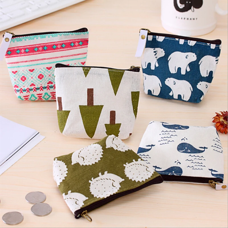 

LKEEP Small Cute Cartoon Animal Card Holder Key Bag Money Bags for Girls Ladies Purse Kids Children Coin Purses Women Wallets
