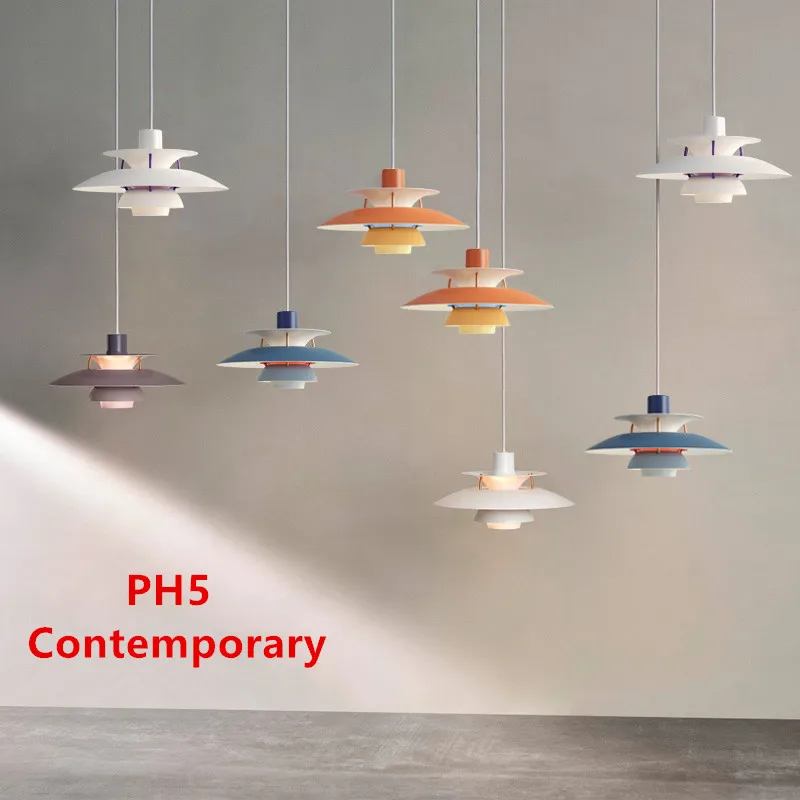 

PH5 LED Pendant Lamp Kitchen Dining room Restaurant suspension luminaire Indoor home decor E27 bulb ph5 hanging light fixtures