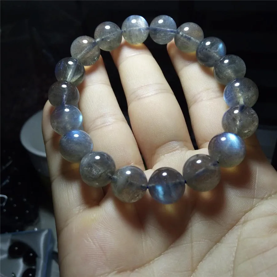 Labradorite Macrame Bracelet Gorgeous Full Flashy Amazing Fire Good Quality Shape Round Size 29x29 mm