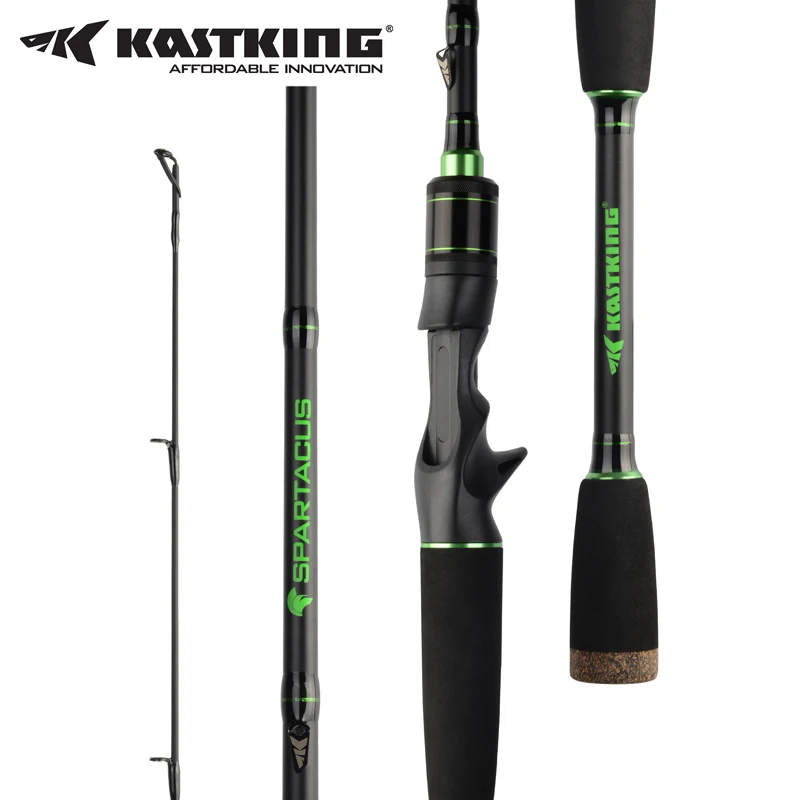 

KastKing Spartacus Rod Carbon Body Casting Fishing Rod With 2 Rod Tips Baitcasting Rod For Squid Pike Fishing Pole