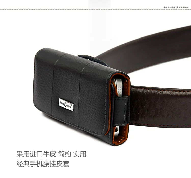 case iphone 6 Retro Genuine Leather Waist Belt Clip Pouch Cover For Samsung Galaxy Note 8 9 Case for iPhoneXS Max 6s 7 Plus 8 XR S9 Phone Bag case for iphone 8