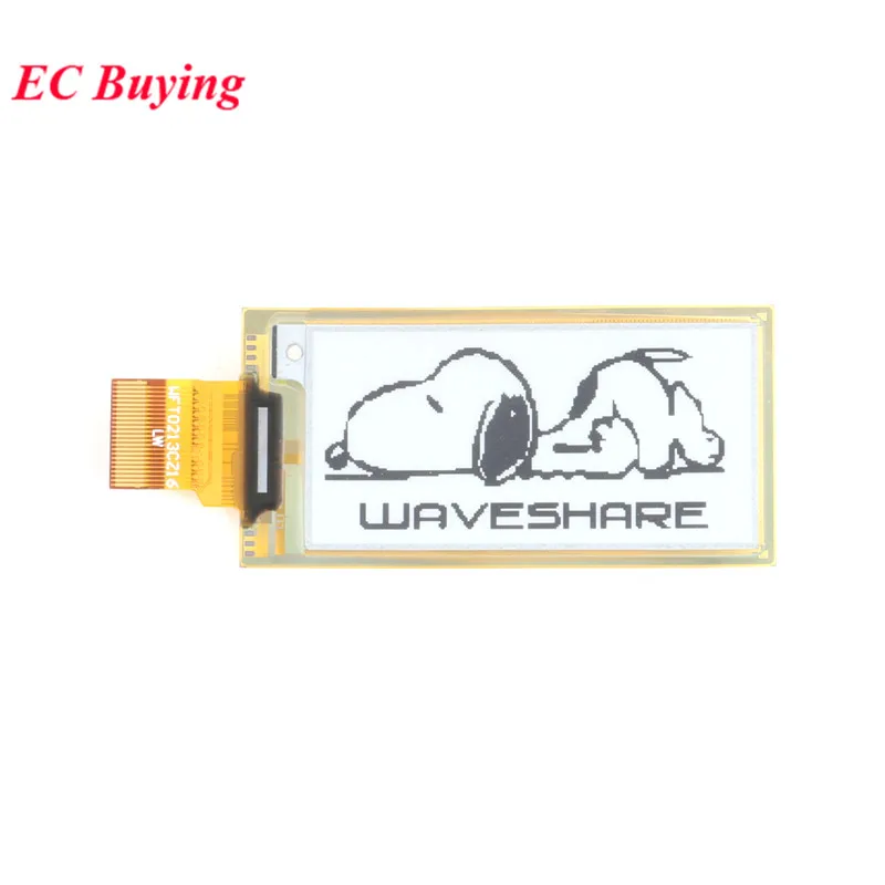 Waveshare 2,13 дюймов гибкий E-Ink экран дисплей модуль e-paper панель Черный Белый SPI интерфейс 212*104 DIY для Raspberry Pi