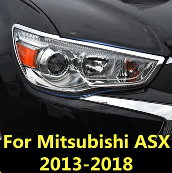 

Headlights Eyebrows Eyelids Accessories Front Headlamp Eyebrows Car Styling Exterior decoration For Mitsubishi ASX 2013-2018