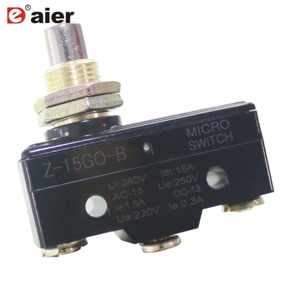 

20PCS Z-15GQ-B Honeywell Snap Action 3 Pin Micro Switch 16A 250VAC With Screw Terminals