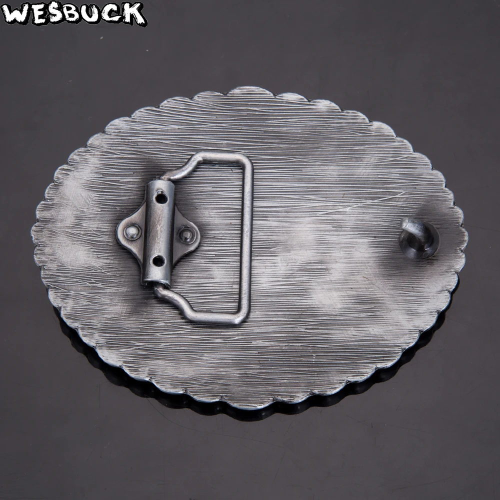 Wesbuck Brand с пересекающимися на большие из металлического сплава, покрытого стразами пряжки ремня для мужские Юнисекс Western Buckles для девочек в ковбойском с пряжкой повседневные ковбойские Hebilla
