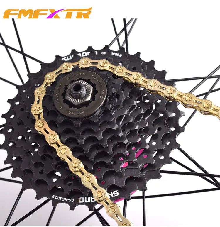 gold mtb chain