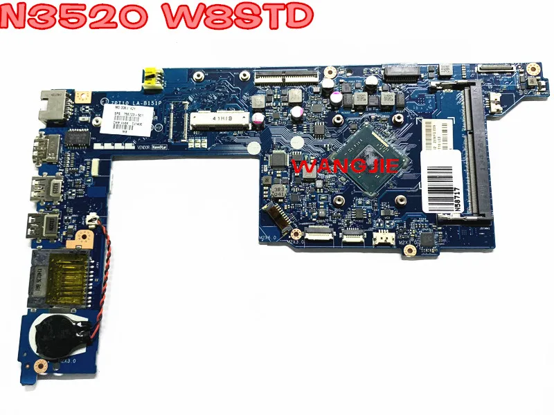 755723 001 501 601 LA B151P для HP 11 N Материнская плата ноутбука N2820 100% полностью