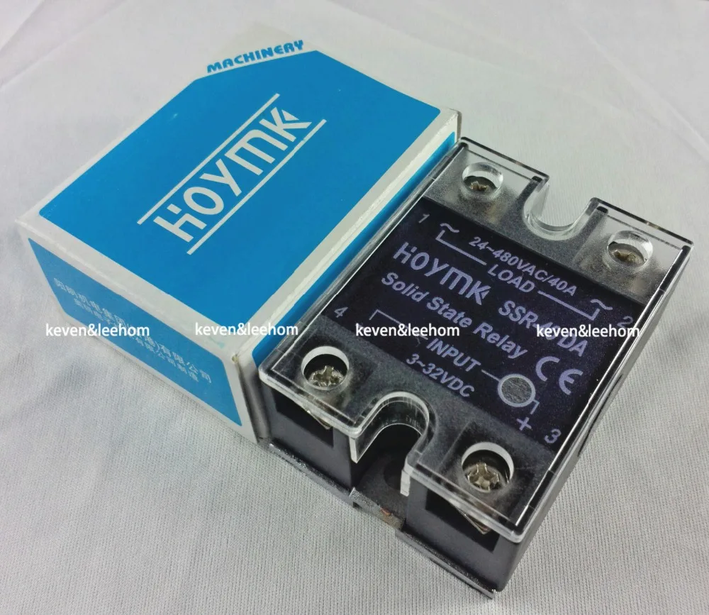 

wholesale genuine Solid State Relay SSR-40DA 40A 3-32VDC/24-480VAC SSR-40 DA