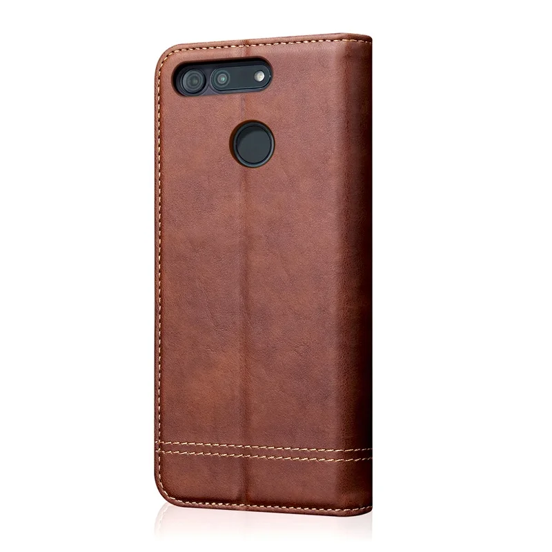  Luxury Leather Case For Huawei Honor View 20 Stand Card Retro Flip Full Protective Cover For Huawei