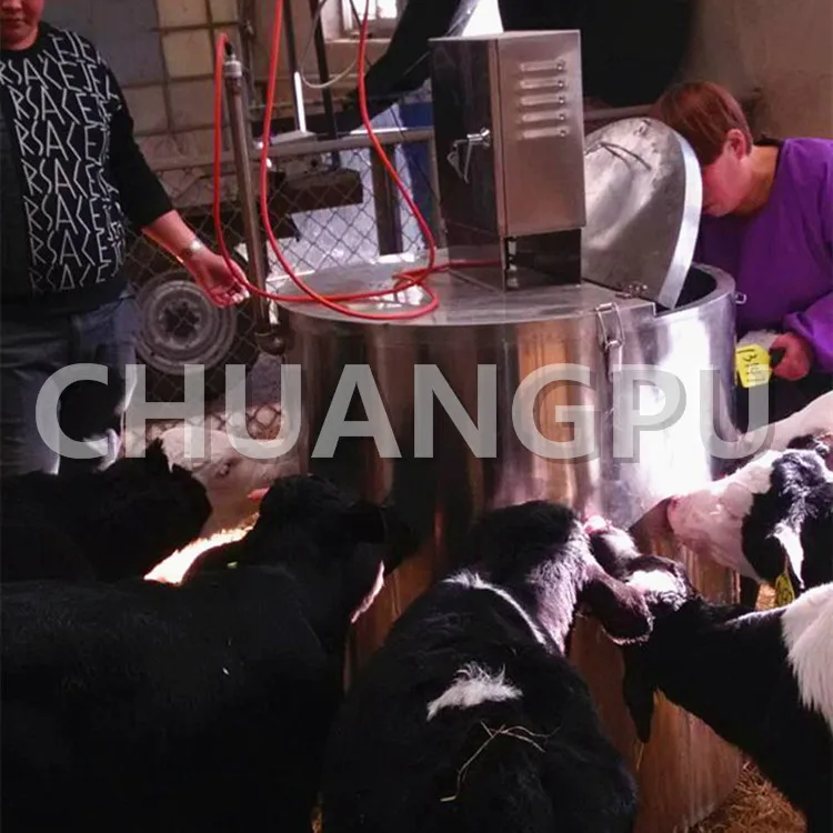 Высокая эффективность кормления и смешивания молока автоматическая машина для кормления теленка