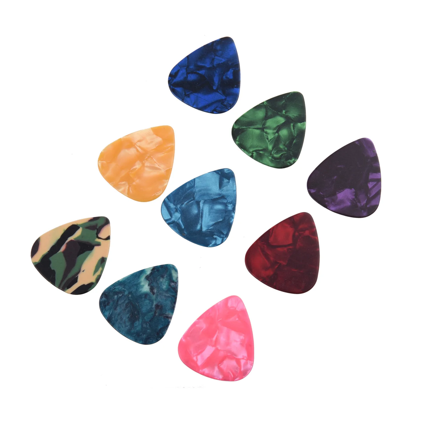 30 X Acoustic Electric Guitar Picks Plectrums 0.71mm-in Guitar Parts ...