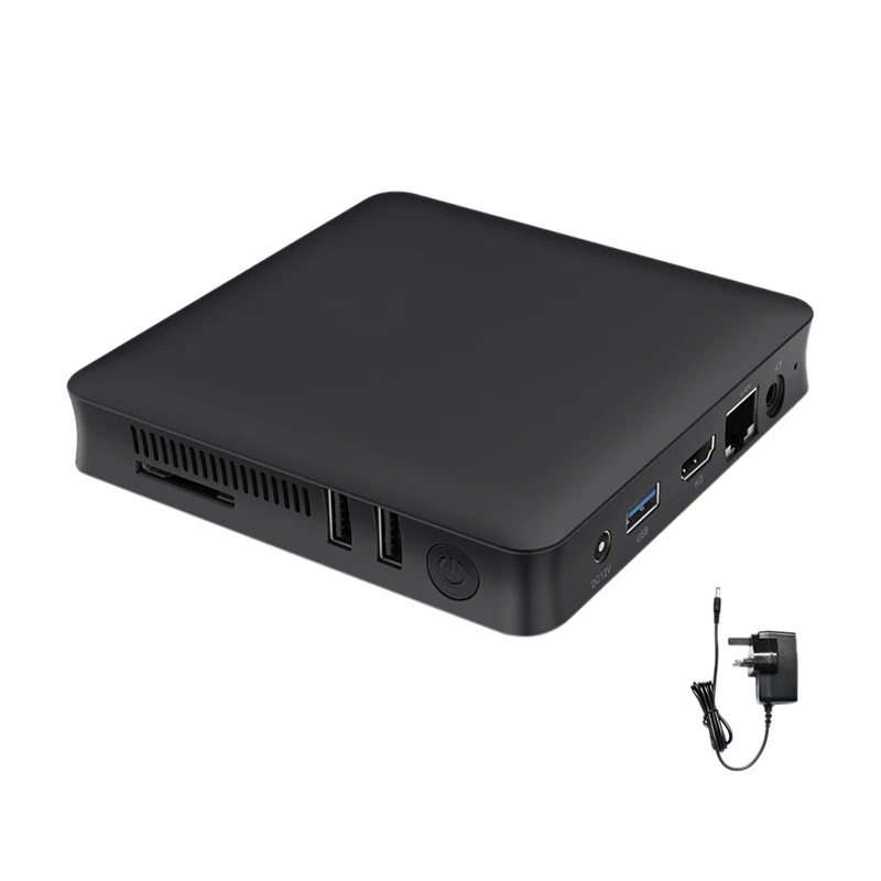 Мини ПК Intel Atom Z8350 1,92 ГГц 2 Гб ОЗУ 32 Гб ПЗУ Windows 10 Bluetooth 4,0 4K 5,8 ггц Wifi 1000 м Lan Win10 Smart Tv Box (