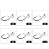 10pcs/pack High Carbon Fishing Hook 1#2#4#6#8#10# Single Hook With Eye Carp Catfish Anzol Peche Fishing Tackle Jig Fishhook ► Photo 2/6