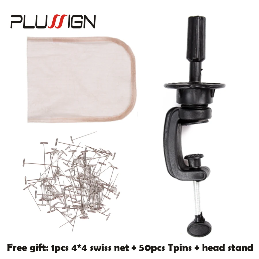 Nunify Head Stand Wig Cap For Wig Making Kit Tool Holder Hair Net T Pins  Comb Canvas Block Wig Making Head Weft/ Mannequin Head - Lace Net -  AliExpress