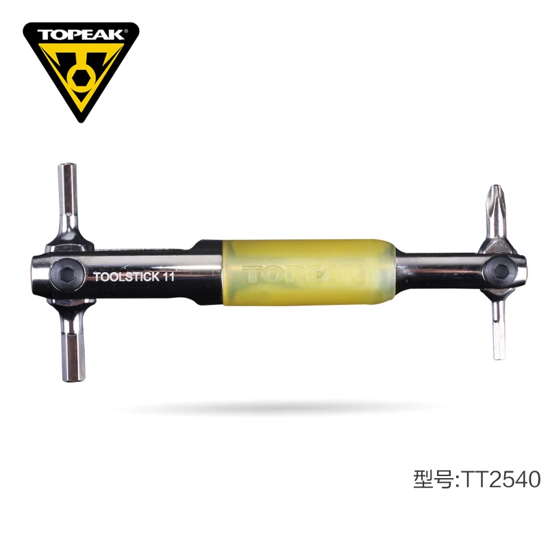 

TOPEAK Multifunction Bicycle Repair Tools C-RV Steel MTB Road Bike 3/4/5 mm Inner Hexagon Plum Screwdriver Tool TT2540/TT2541