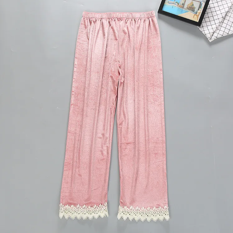 Hot Brand 3pcs/set Sexy Pijama Set Winter Women Lace Cardigan Slim Camisole Pants Unicorn Pajama Sets pyjama femme Sleeping