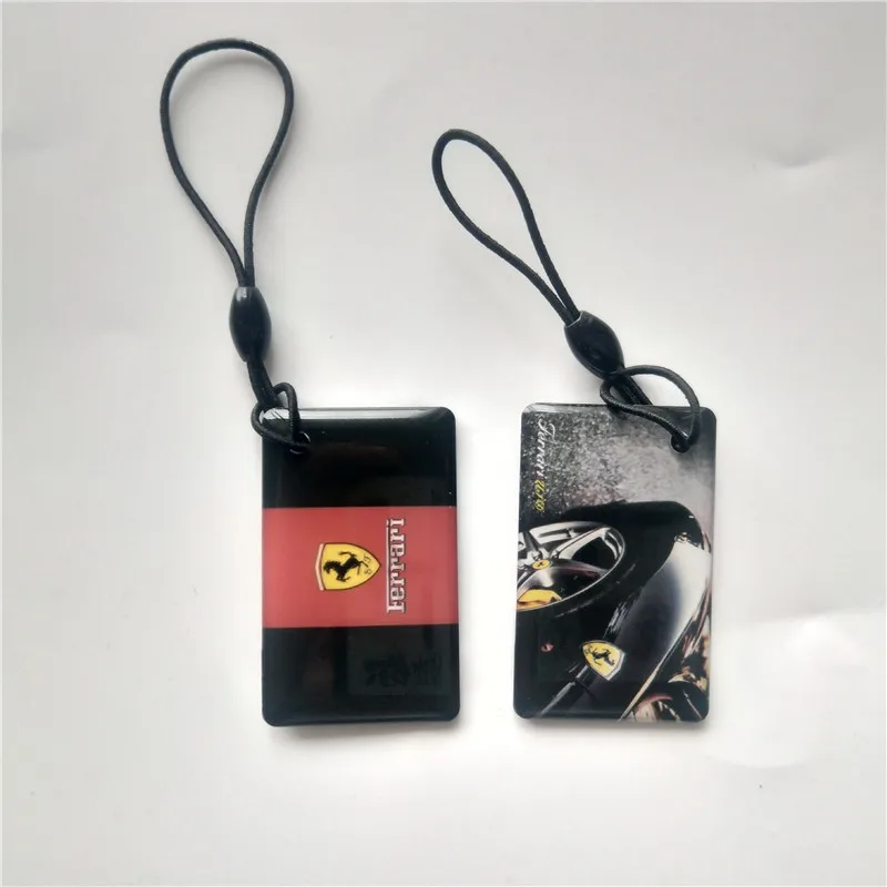 1 шт. 13,56 МГц UID 0 ноль сменный 1 к s50 брелок жетон NFC тег Перезаписываемый RFID записываемый ключ контроля доступа карта используется для копирования