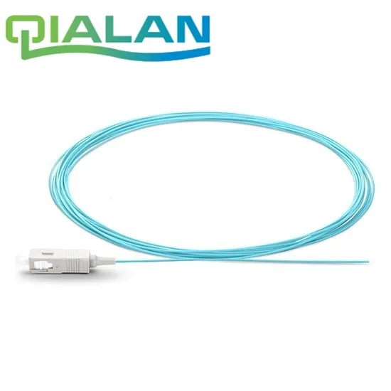 

1m 2m 3m SC UPC Pigtail 0.9mm PVC Jacket Simplex SC/UPC 50/125 OM3 Multimode FTTH Cable Fiber Optic Pigtail
