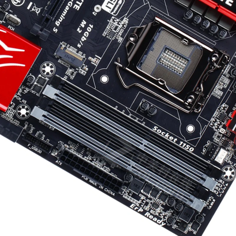 GIGABYTE GA-Z97X-Gaming 5 рабочего Материнская плата LGA1150 i3 i5 i7 DDR3 USB3.0 32G блок питания ATX