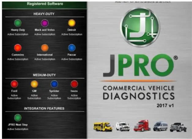 Noregon JPRO Коммерческая Диагностика флота 2017v1 + Активатор разблокированный keymaker |